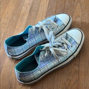 Plaid Converse
